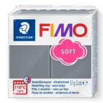 ΠΗΛΟΣ FIMO SOFT STAEDTLER (31 ΧΡΩΜΑΤΑ) 57gr - stormy-grey - 57gr