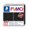 ΠΗΛΟΣ FIMO LEATHER EFFECT STAEDTLER 57gr (12 ΧΡΩΜΑΤΑ) - black-909-staedtler
