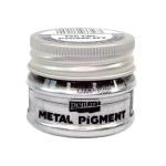 ΜΕΤΑΛΛΙΚΕΣ ΣΚΟΝΕΣ METAL PIGMENTS PENTART (6 ΧΡΩΜΑΤΑ) - sparkling-silver - 8gr