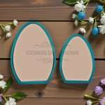 Καλούπι Σιλικόνης Αυγό Flat (2 ΜΕΓΕΘΗ)