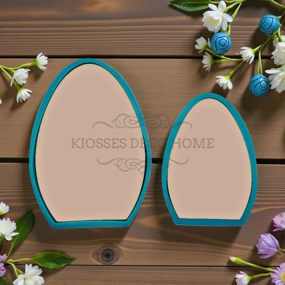 Silicone Mold Καλούπι σιλικόνης 61-01-1244 GREEN DIAMONDS COLLECTION 01 n Καλούπι Σιλικόνης Αυγό Flat (2 ΜΕΓΕΘΗ) - Image 1