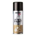 ΧΡΩΜΑΤΑ ΣΕ ΣΠΡΕΙ MINOS METALLIC PAINT 400ml - %ce%bc%ce%b1%cf%8d%cf%81%ce%bf