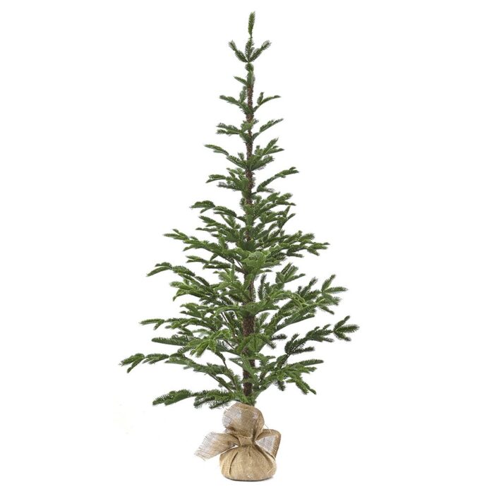 ΠΡΑΣΙΝΟ ΔΕΝΔΡΟ ANGEL PINE  180ΕΚ ΜΕ ΠΛΑΣΤΙΚΑ ΚΛΑΔΙΑ ΣΕ ΤΣΟΥΒΑΛΙ - Image 1