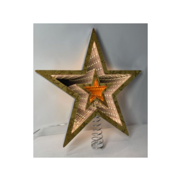 85903 INFINITY ΦΩΤΙΖΟΜΕΝΟ ΧΡΥΣΟ ΑΣΤΕΡΙ 25ΕΚ ΔΙΠΛΗΣ ΟΨΗΣ - Image 1