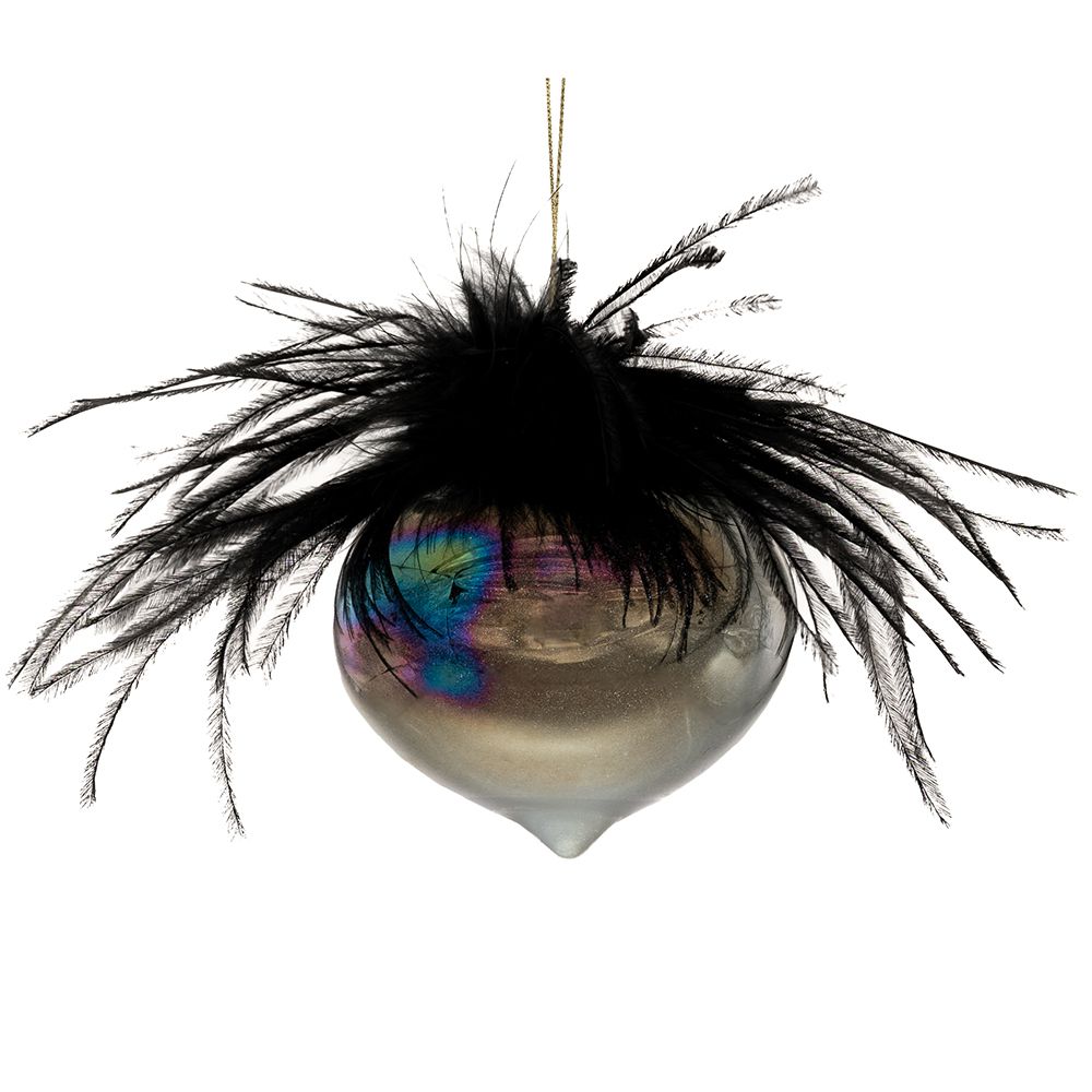 87484 ΣΕΤ 6 ΜΑΥΡΗ ΙΡΙΔΙΖΟΥΣΑ ΓΥΑΛΙΝΗ ΜΠΑΛΑ ΚΡΕΜΜΥΔΙ ΜΕ ΠΟΥΠΟΥΛΑ 8ΕΚ - Image 1