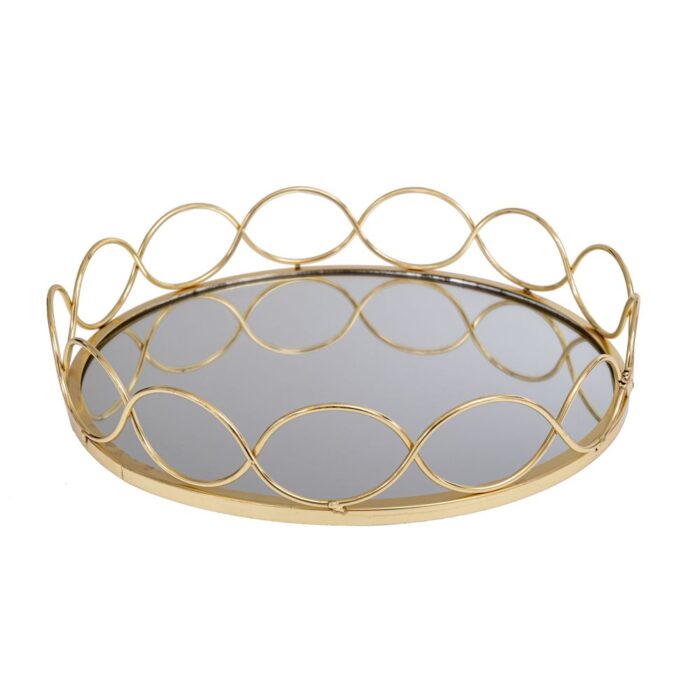 89372 ΧΡΥΣΟΣ ΜΕΤΑΛΛΙΚΟΣ ΔΙΣΚΟΣ Φ30 ΕΚ ΜΕ ΚΑΘΡΕΠΤΗ - Image 1