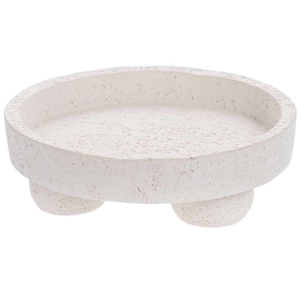 90057 ΠΕΤΡΙΝΗ ΠΙΑΤΕΛΑ Φ25Χ9ΕΚ ΛΕΥΚΗ - Image 1