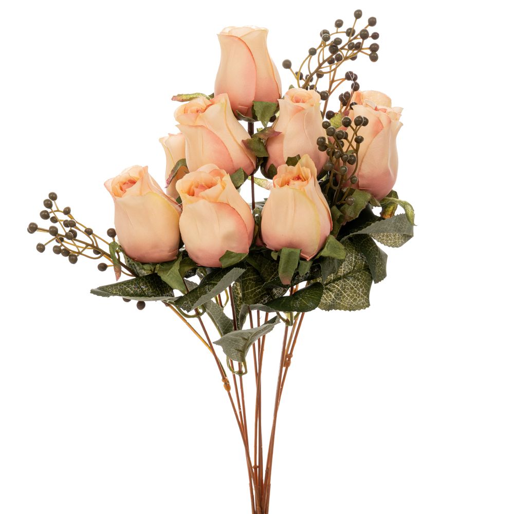 90244 ΠΟΡΤΟΚΑΛΙ ΜΠΟΥΚΕΤΟ ΜΕ 9 ΤΡΙΑΝΤΑΦΥΛΛΑ 50ΕΚ - Image 1