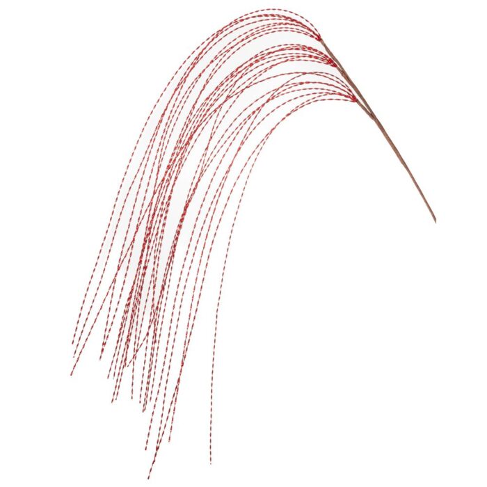 90674 ΚΟΚΚΙΝΟ ΜΕΤΑΛΛΙΖΕ ΚΡΕΜΑΣΤΟ ΚΛΑΔΙ 120ΕΚ - Image 1