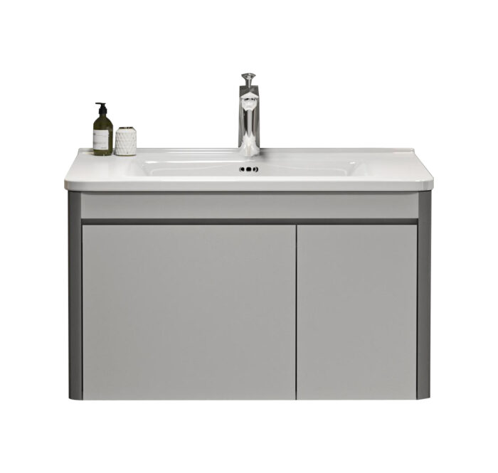 ΣΕΤ ΠΑΓΚΟΥ YVONNE 80cm χρ.GREY S3BYVO080GR - Image 1