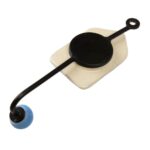 Γάντζος κεραμικό σπίτι 5x14εκ.- Κίτρινο - Image 3