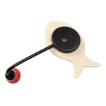 Γάντζος κεραμικός Ψάρι 10x13εκ.- Φούσκες μπλε - Image 3