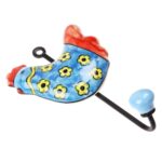 Γάντζος κεραμικός Κόκορας 10x15εκ.- Μπλε λουλούδια - Image 2