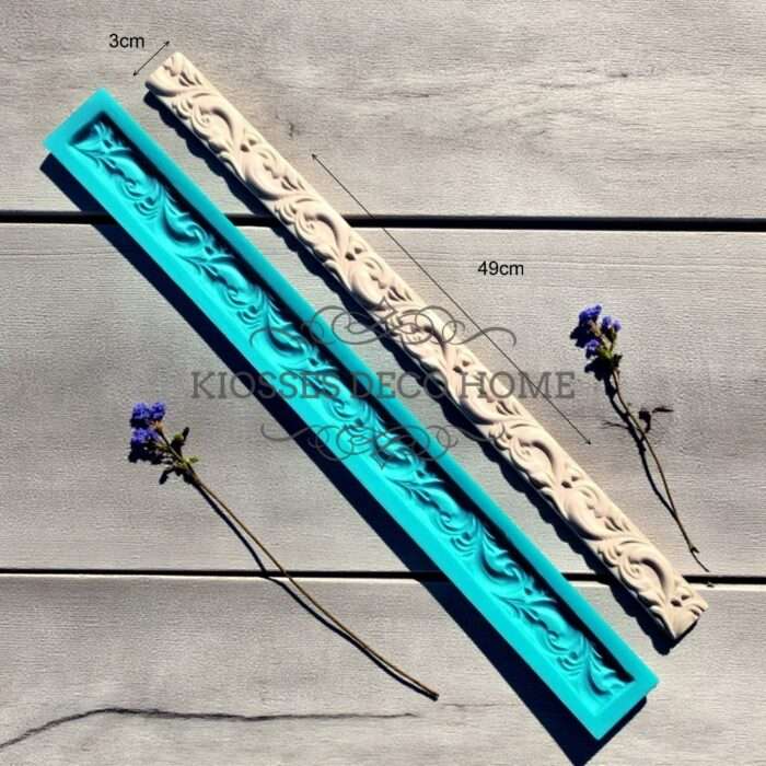 Καλούπι Σιλικόνης Τρέσσα 5x51cm Green Diamonds - Image 3