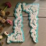 Καλούπι Σιλικόνης Σέτ 2τμχ Γωνίες 16x35x12.5cm Green Diamonds