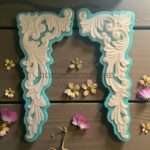 Καλούπι Σιλικόνης Σέτ 2τμχ Γωνίες 16x35x12.5cm Green Diamonds - Image 2