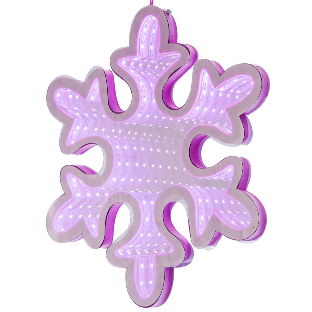 67335 ΝΙΦΑΔΑ 3D LED 30ΕΚ ΡΟΖ ΡΕΥΜΑΤΟΣ - Image 1