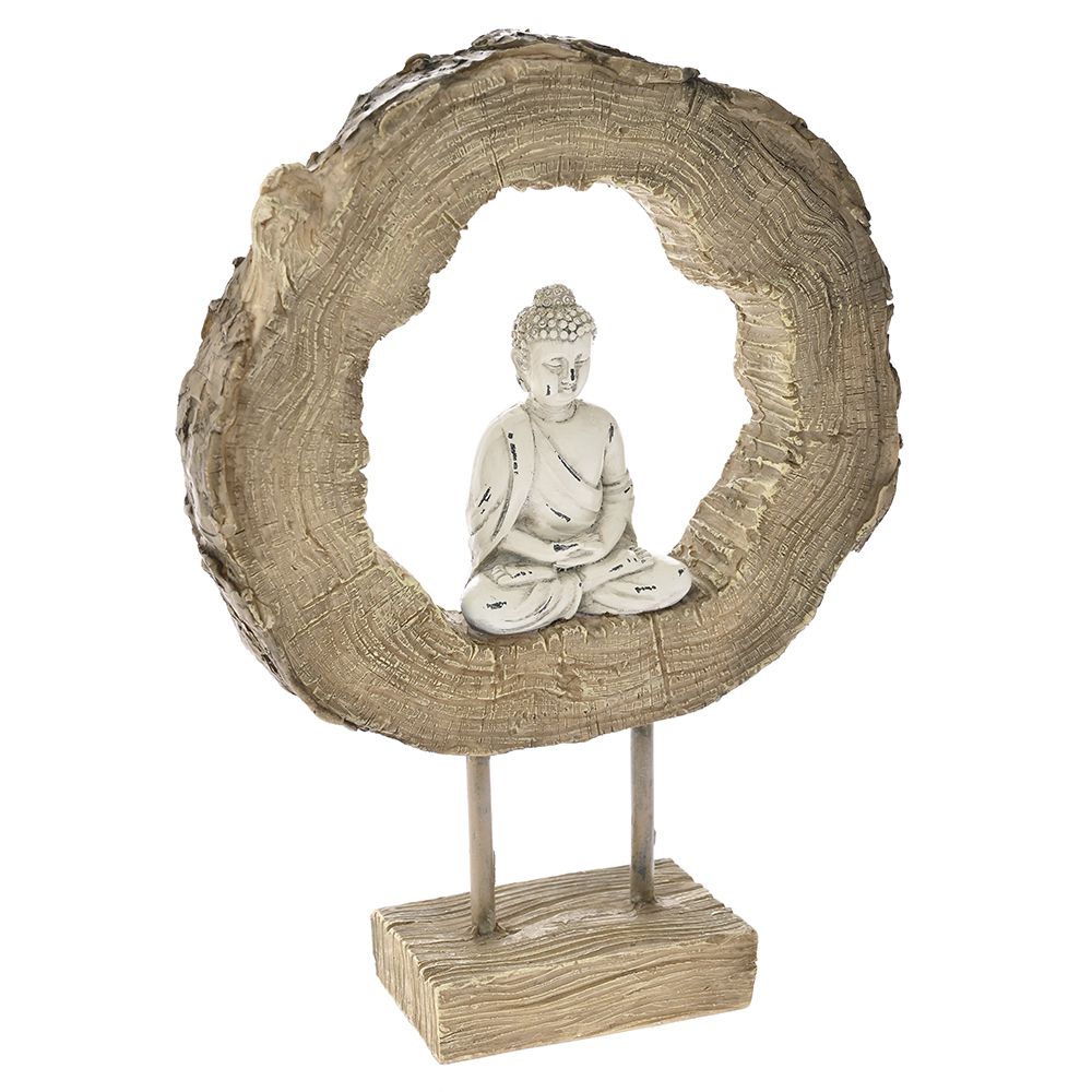 76610 ΠΟΛΥΡΕΖΙΝ ΓΙΟΓΚΑ ΒΟΥΔΑΣ ΣΕ ΚΟΡΜΟ ΔΕΝΔΡΟΥ 20x5.5x26EK - Image 1