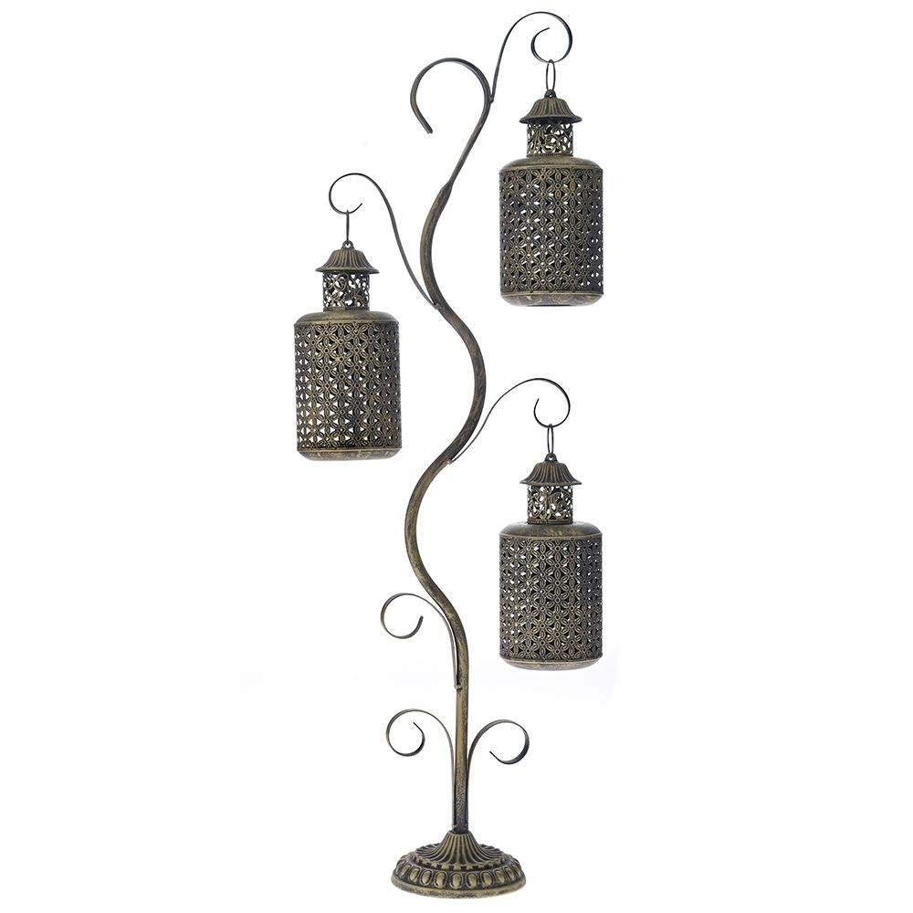 77224 ΜΕΤΑΛΙΚΑ 3 ΦΑΝΑΡΙΑ Φ12Χ24ΕΚ ΣΕ ΒΑΣΗ 38Χ12Χ100ΕΚ - Image 1