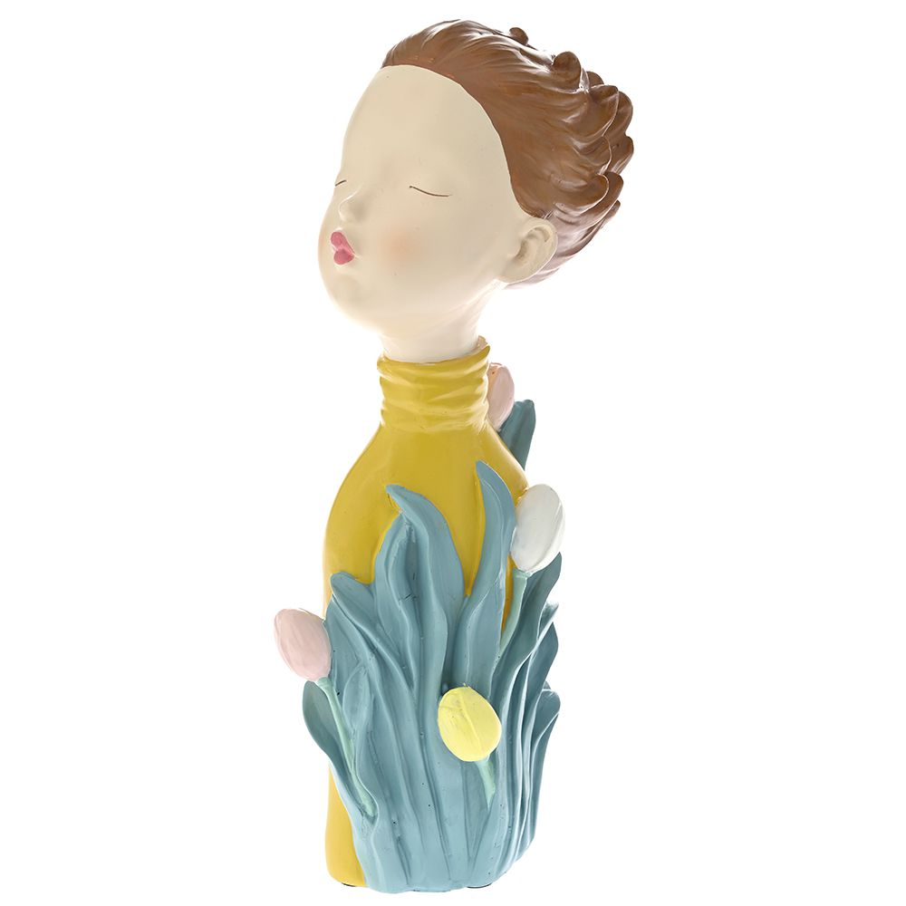 77994 ΠΟΛΥΡΕΖΙΝ ΧΡΩΜΑΤΙΣΤΗ ΚΟΠΕΛΑ ΜΕ ΛΟΥΛΟΥΔΙΑ 14Χ10Χ33ΕΚ - Image 1