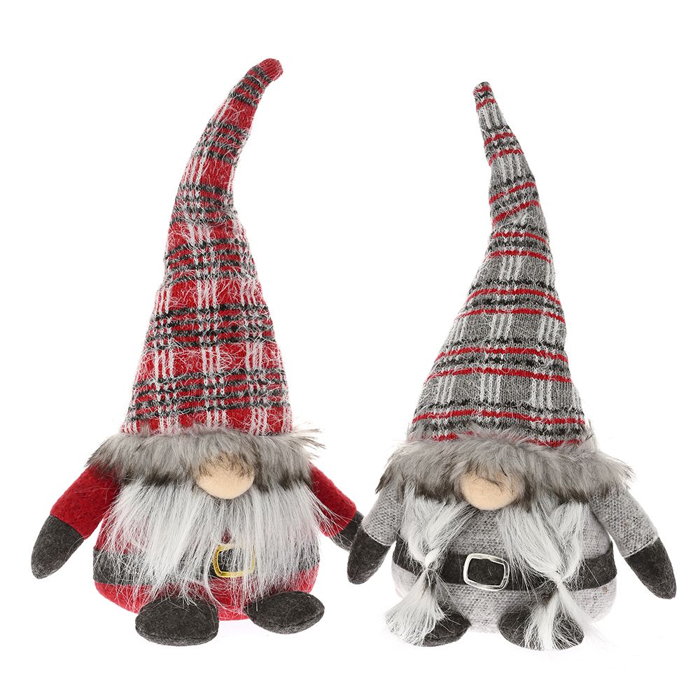 78498 ΚΟΚΚΙΝΟ ΓΚΡΙ ΥΦΑΣΜΑΤΙΝΟ ΖΕΥΓΑΡΙ ΝΑΝΑΚΙΑ ΣΕΤ 2 19Χ38ΕΚ - Image 1