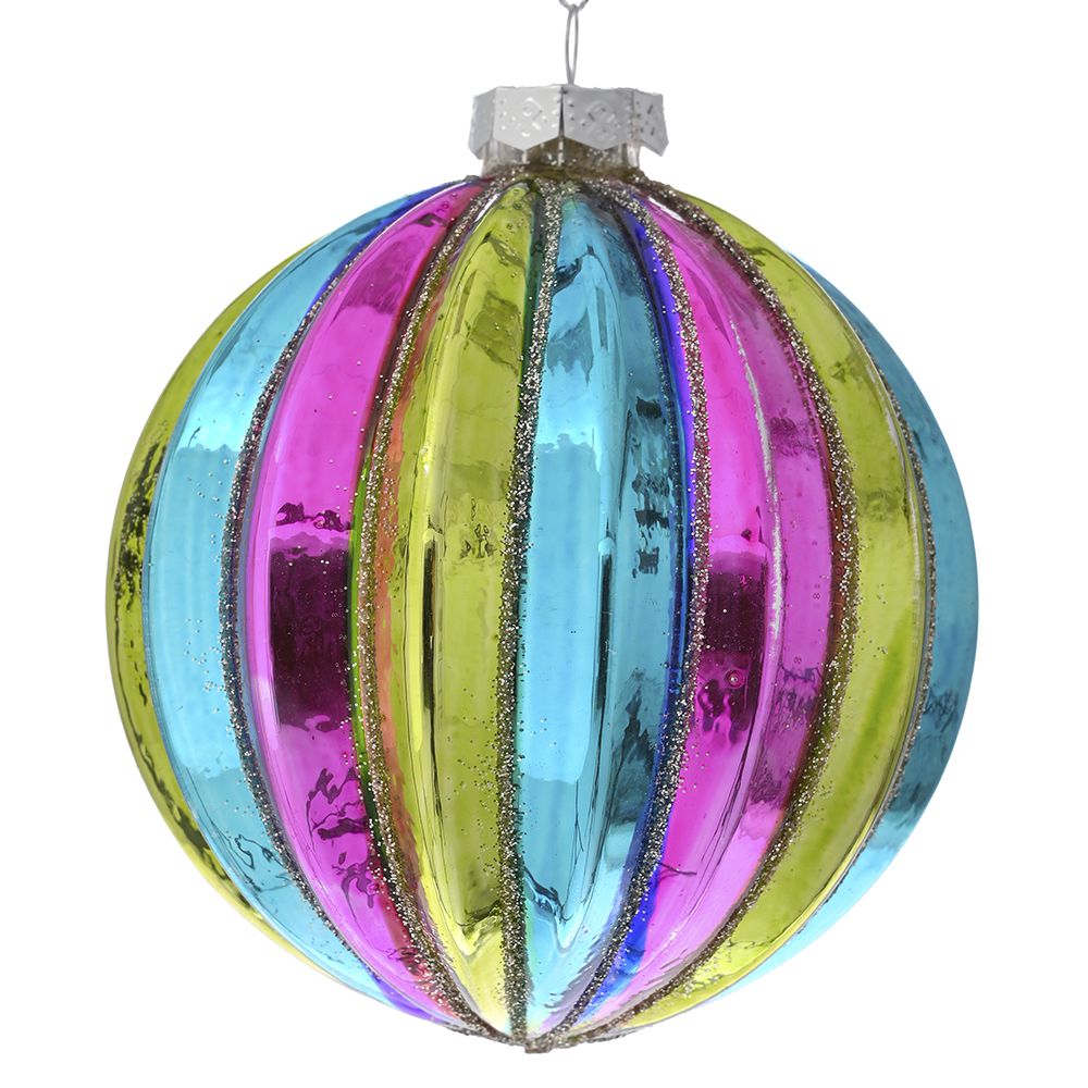 78670 ΤΡΙΧΡΩΜΗ ΓΥΑΛΙΝΗ ΜΠΑΛΛΑ 8ΕΚ ΣΕΤ 6 - Image 1