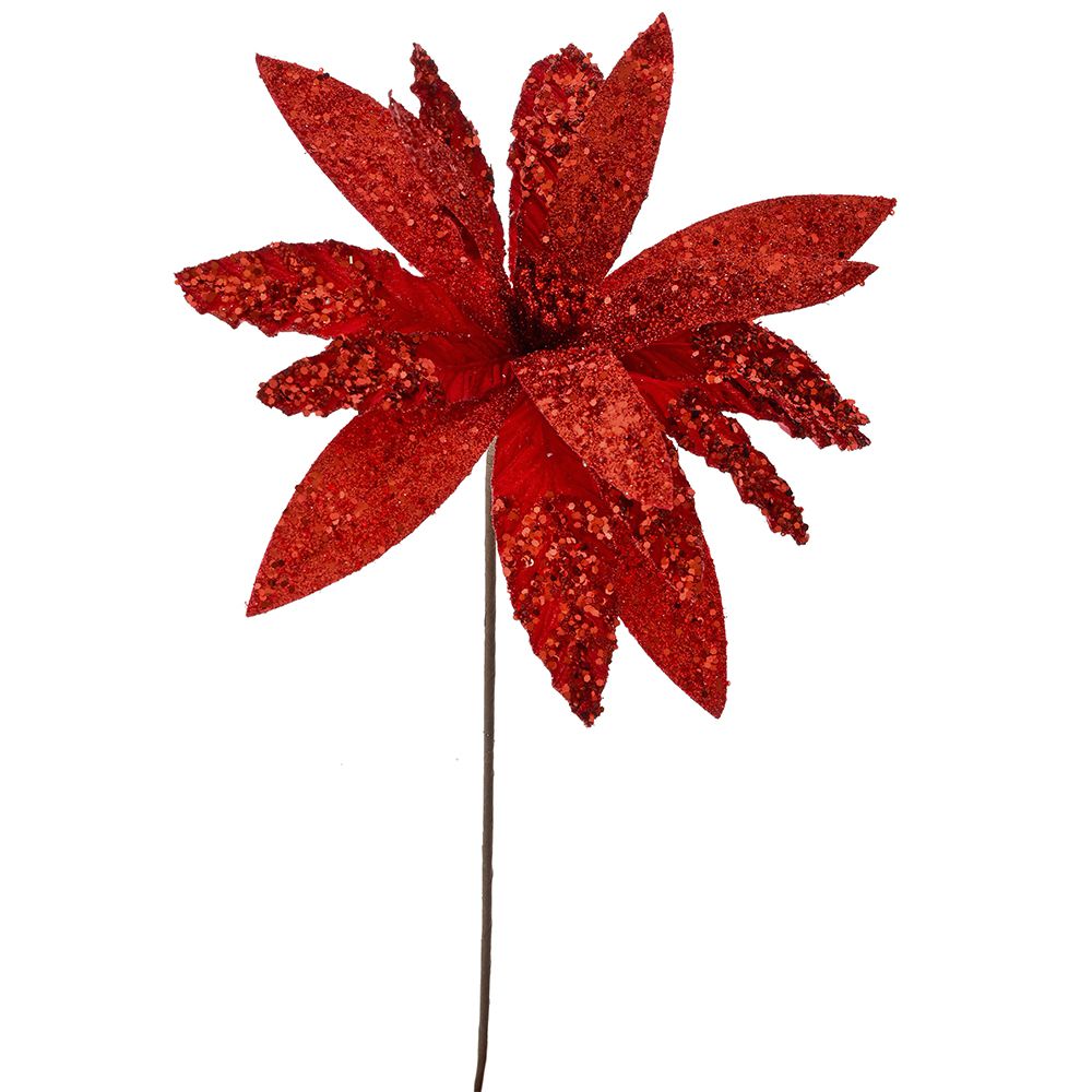 79192 ΑΛΕΞΑΝΔΡΙΝΟ ΚΟΚΚΙΝΟ ΚΛΑΔΙ ME GLITTER 32Χ55ΕΚ - Image 1