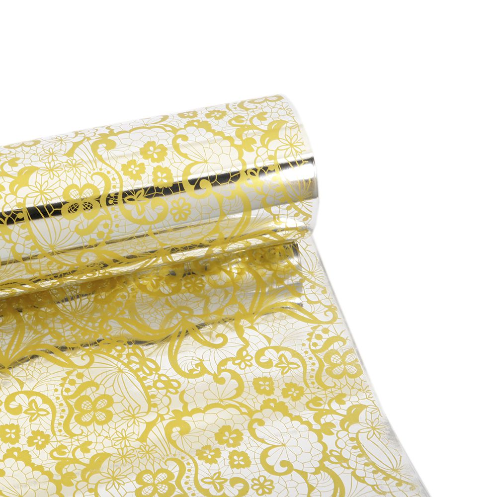 80646 ΜΕΤΑΛΙΖΕ 80εκΧ50Μ ΔΑΝΤΕΛΑ ΧΡΥΣΟ - Image 1