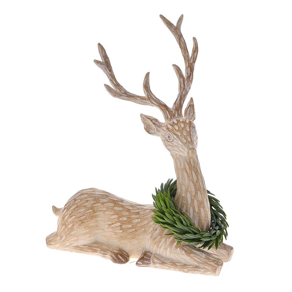 82793 ΠΟΛΥΡΕΖΙΝ ΚΑΦΕ ΤΑΡΑΝΔΟΣ ΜΕ ΣΤΕΦΑΝΙ ΣΤΟ ΛΑΙΜΟ 20Χ8Χ26ΕΚ - Image 1