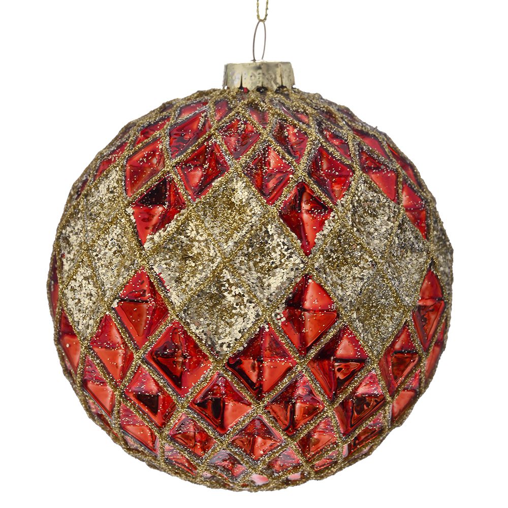 83220 ΚΟΚΚΙΝΗ ΧΡΥΣΗ ΜΠΑΛΑ ΓΥΑΛΙΝΗ 10ΕΚ ΣΕΤ 4 - Image 1