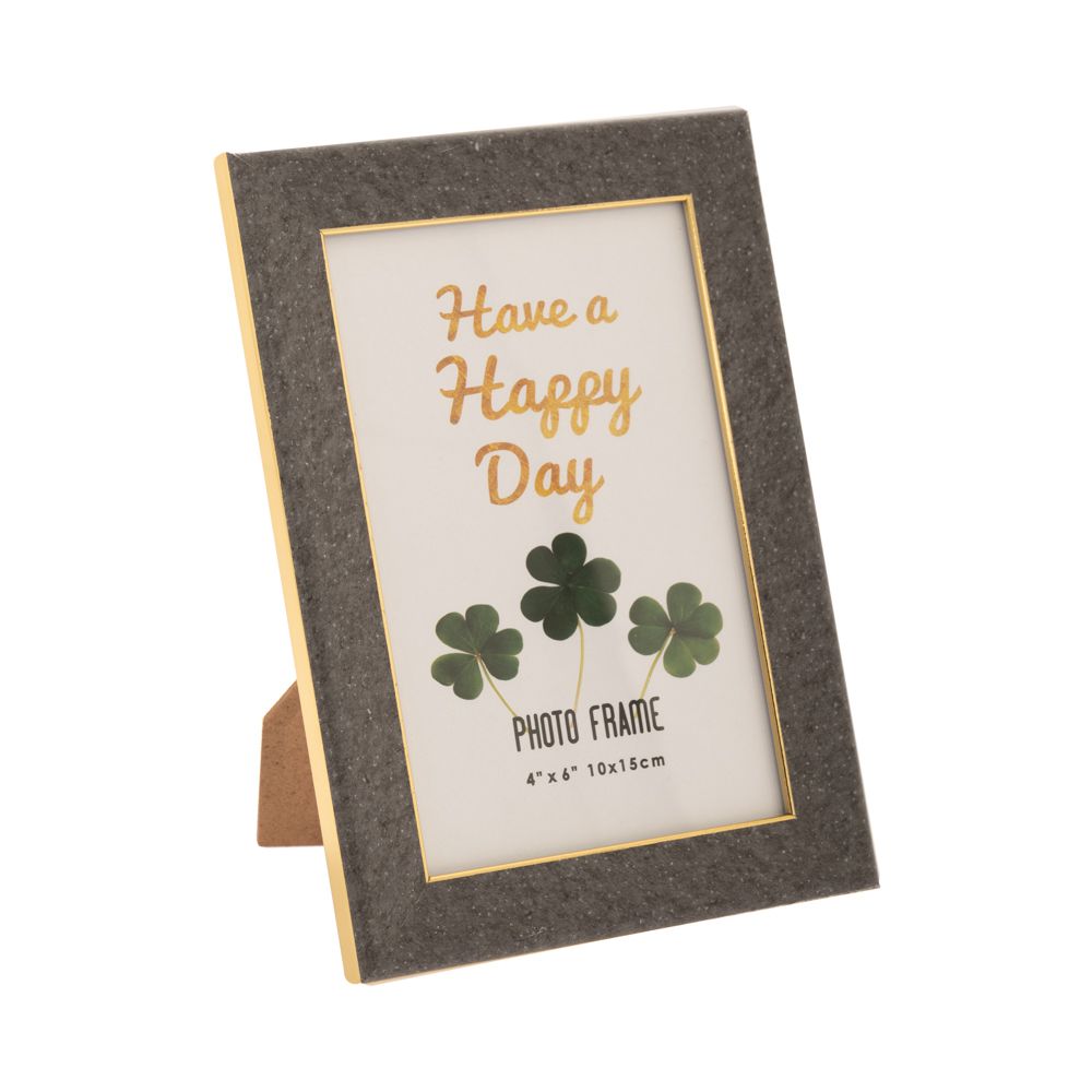 84522 ΚΟΡΝΙΖΑ ΓΚΡΙ ΜΕΤΑΛΛΙΚΗ ΜΕ ΧΡΥΣΗ ΜΕΤΑΛΛΙΚΗ ΛΕΠΤΟΜΕΡΕΙΑ 13Χ18ΕΚ - Image 1