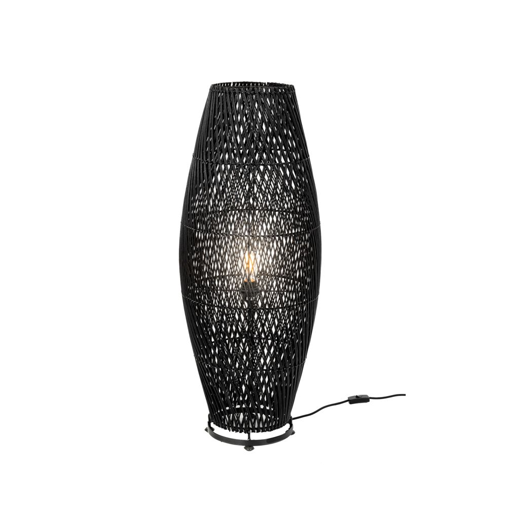 84863 ΨΑΘΙΝΟ ΕΠΙΔΑΠΕΔΙΟ ΜΑΥΡΟ ΦΩΤΙΣΤΙΚΟ Φ36x92ΕΚ (ON-OFF) - Image 1