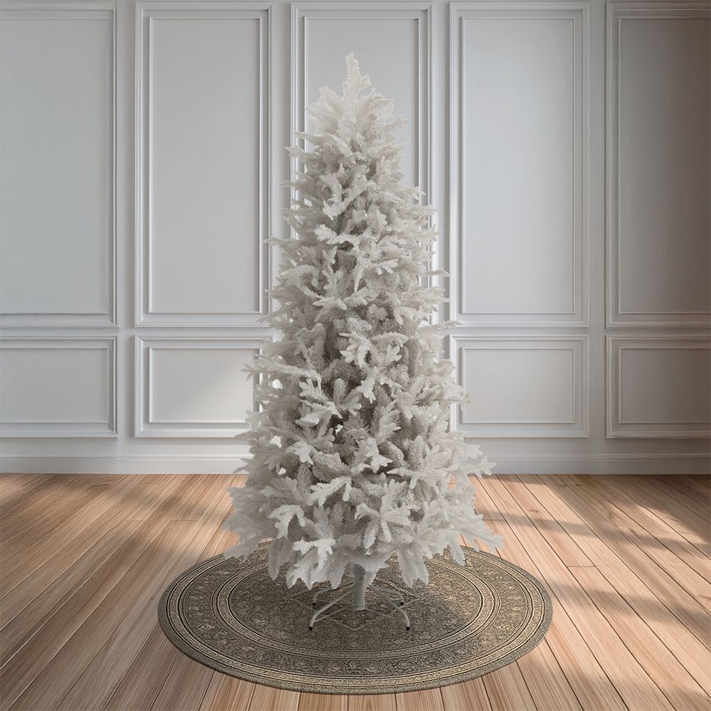 86217 ΔΕΝΤΡΟ WHITE FLOCKED 240ΕΚ - Image 1