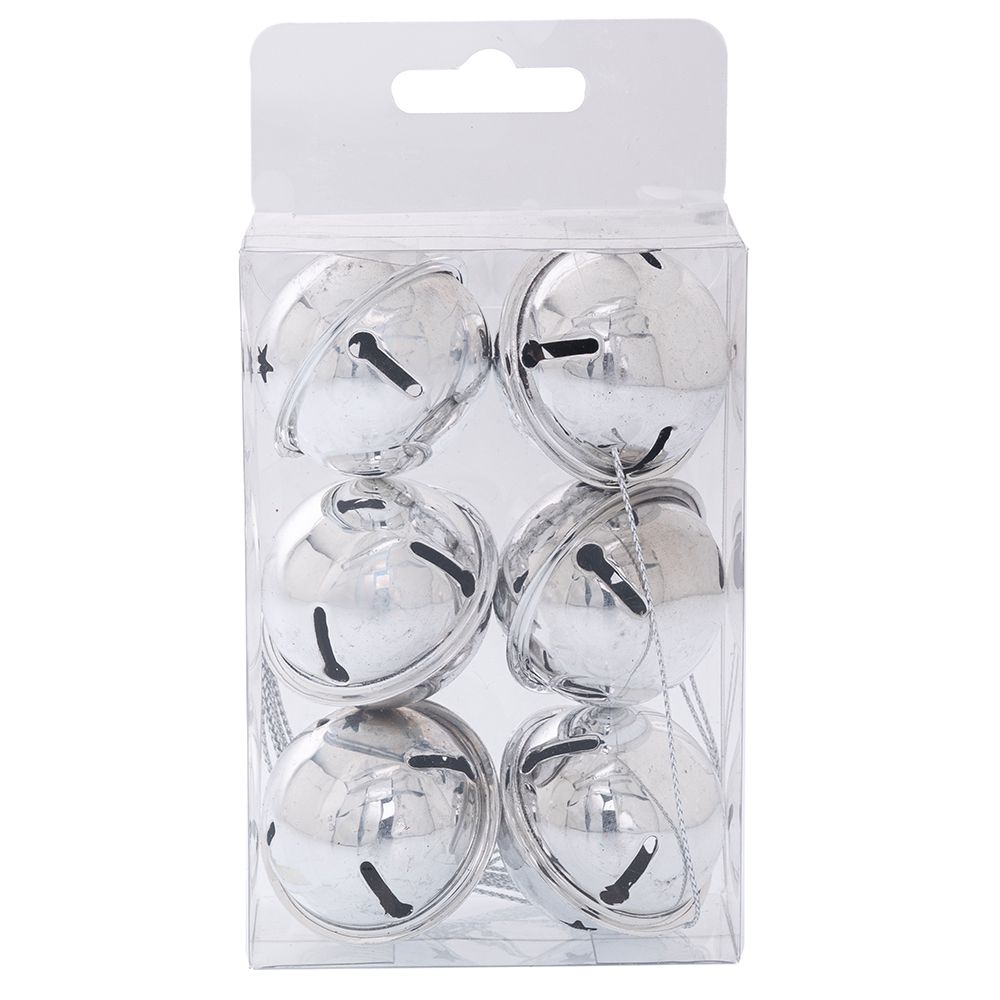 86396 ΣΕΤ 6 ΑΣΗΜΙ ΜΕΤΑΛΛΙΚΑ ΚΟΥΔΟΥΝΑΚΙΑ 3.5 ΕΚ - Image 1