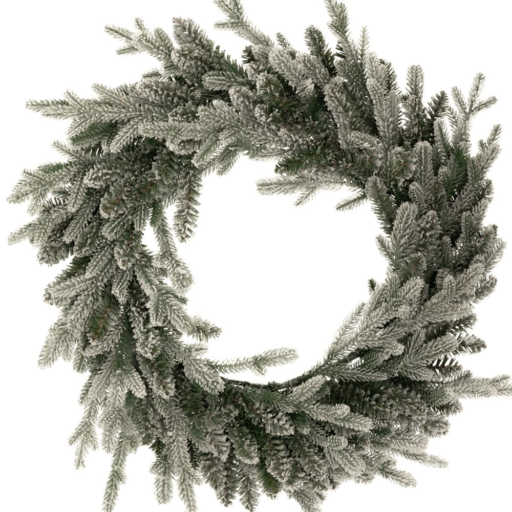 86703 ΠΡΑΣΙΝΟ ΧΙΟΝΙΣΜΕΝΟ ΣΤΕΦΑΝΙ 60ΕΚ - Image 1