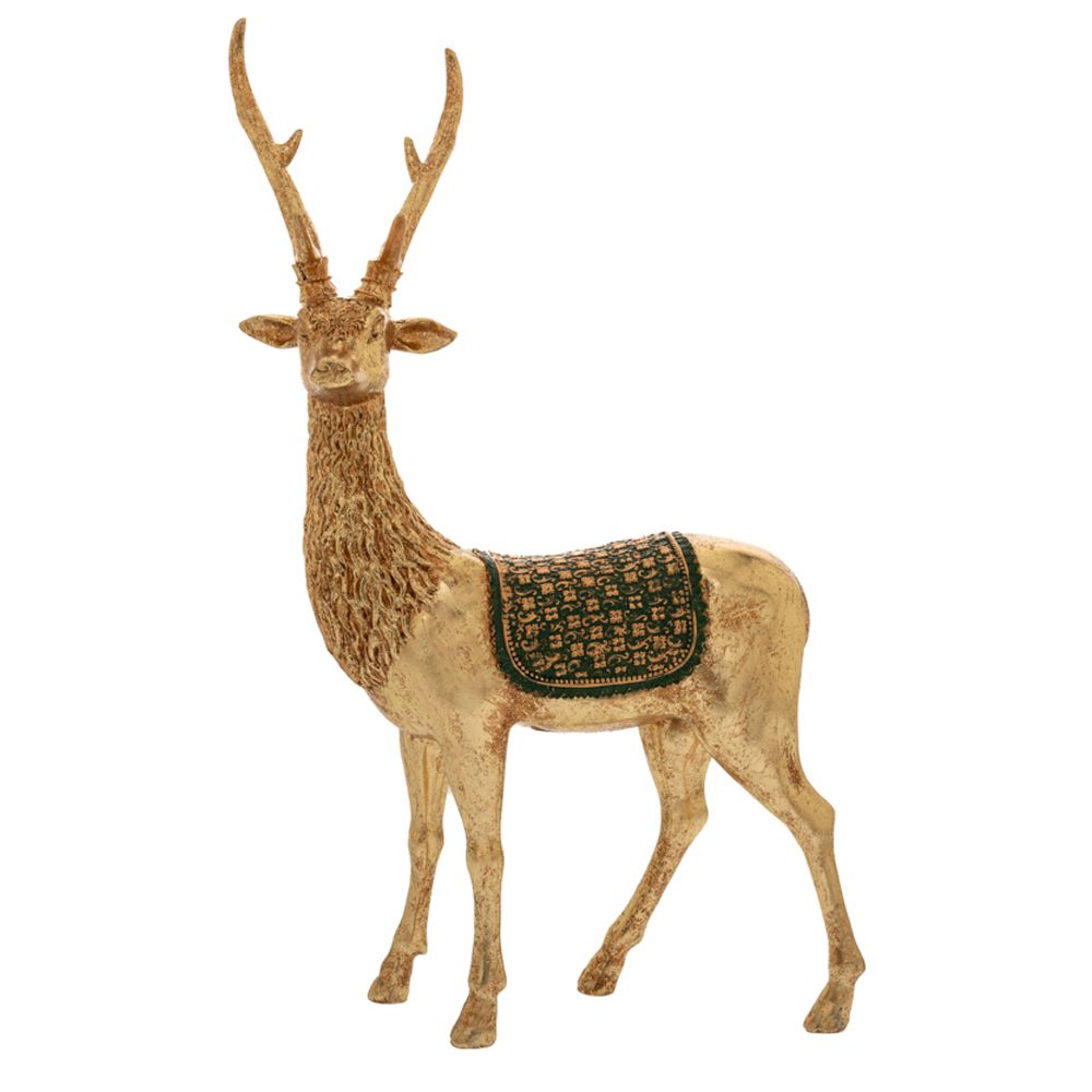 86959 ΧΡΥΣΟΣ ΠΟΛΥΡΕΖΙΝ ΤΑΡΑΝΔΟΣ ΜΕ ΠΡΑΣΙΝΗ ΣΕΛΑ 31,5Χ17Χ48ΕΚ - Image 1