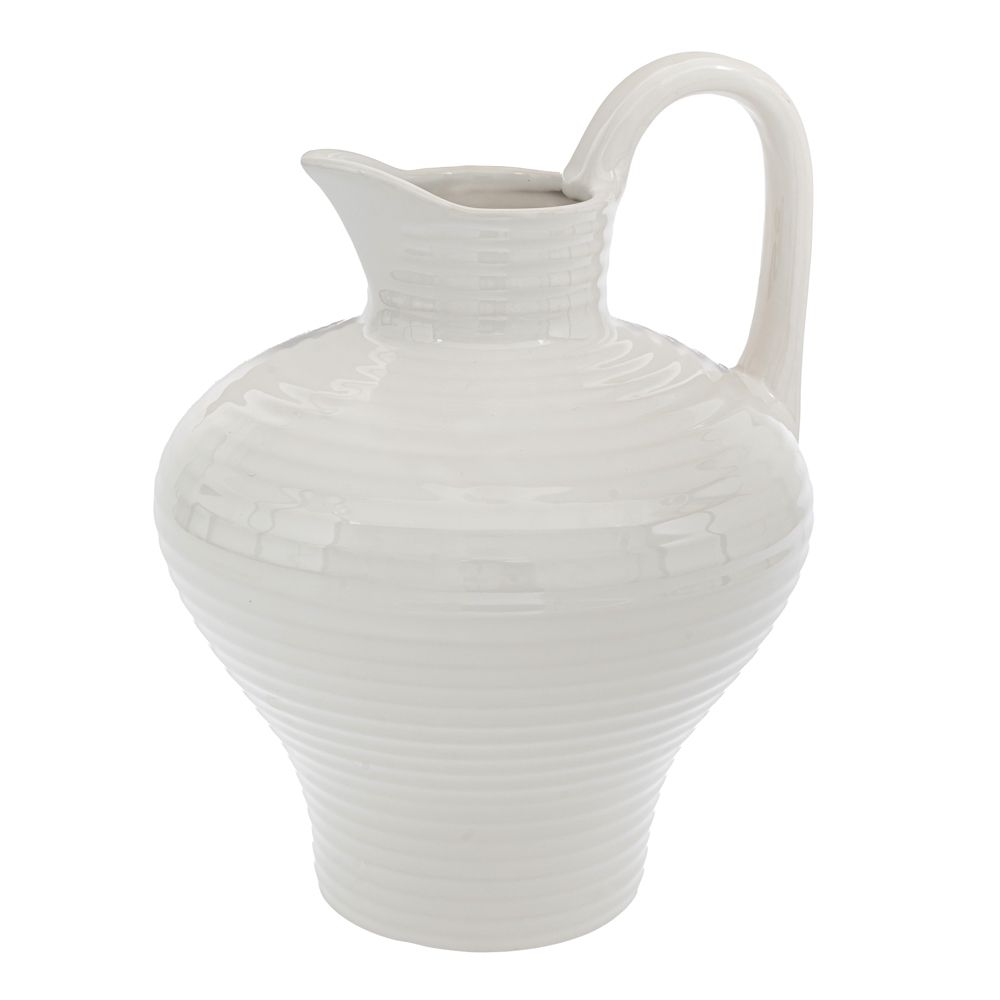 88079 ΛΕΥΚΟ ΠΗΛΙΝΟ ΚΑΝΑΤΙ 23Χ23Χ30ΕΚ - Image 1