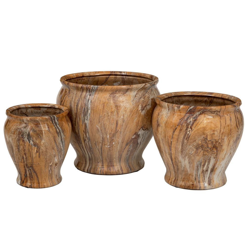 89218 ΚΕΡΑΜΙΚΟ ΚΑΣΠΩ ΣΕΤ 3 ΕΦΕ ΚΡΕΜ ΜΑΡΜΑΡΟΥ 34X30 27X26 20X23 - Image 1