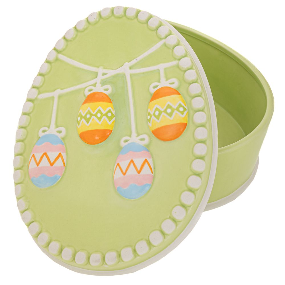 89271 ΠΡΑΣΙΝΗ ΚΕΡΑΜΙΚΗ ΜΠΙΣΚΟΤΙΕΡΑ 24Χ18Χ10ΕΚ - Image 1