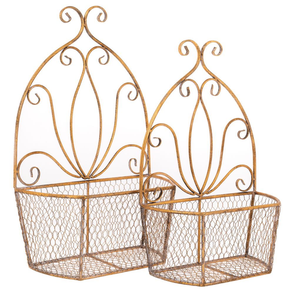 89326 ΣΕΤ 2 ΧΡΥΣΟ ΜΕΤΑΛΛΙΚΟ 40Χ19Χ63 35Χ17Χ55ΕΚ - Image 1