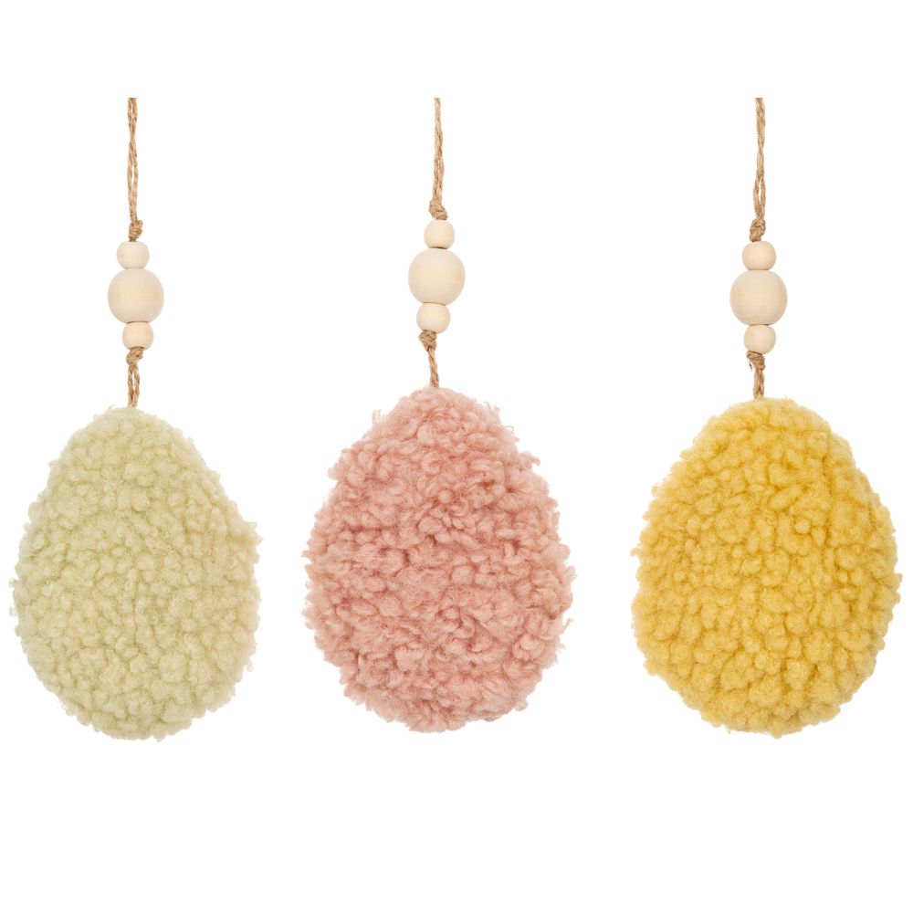 89471 ΣΕΤ 3 ΥΦΑΣΜΑΤΙΝΑ ΑΥΓΑ ΚΡΕΜΑΣΤΑ 8Χ10ΕΚ - Image 1