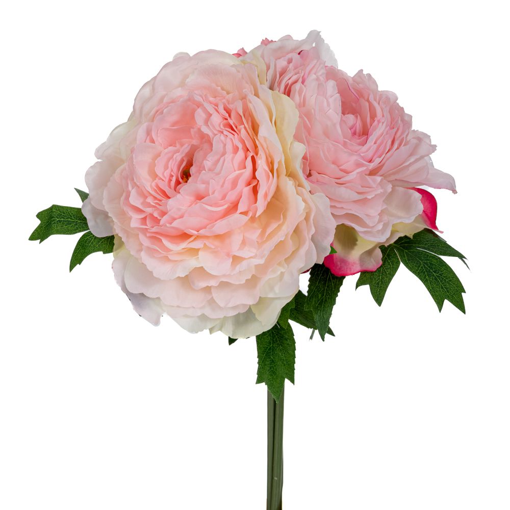 90006 ΡΟΖ ΜΠΟΥΚΕΤΟ ΜΕ ΠΑΙΩΝΙΕΣ X3 Φ20Χ27ΕΚ - Image 1