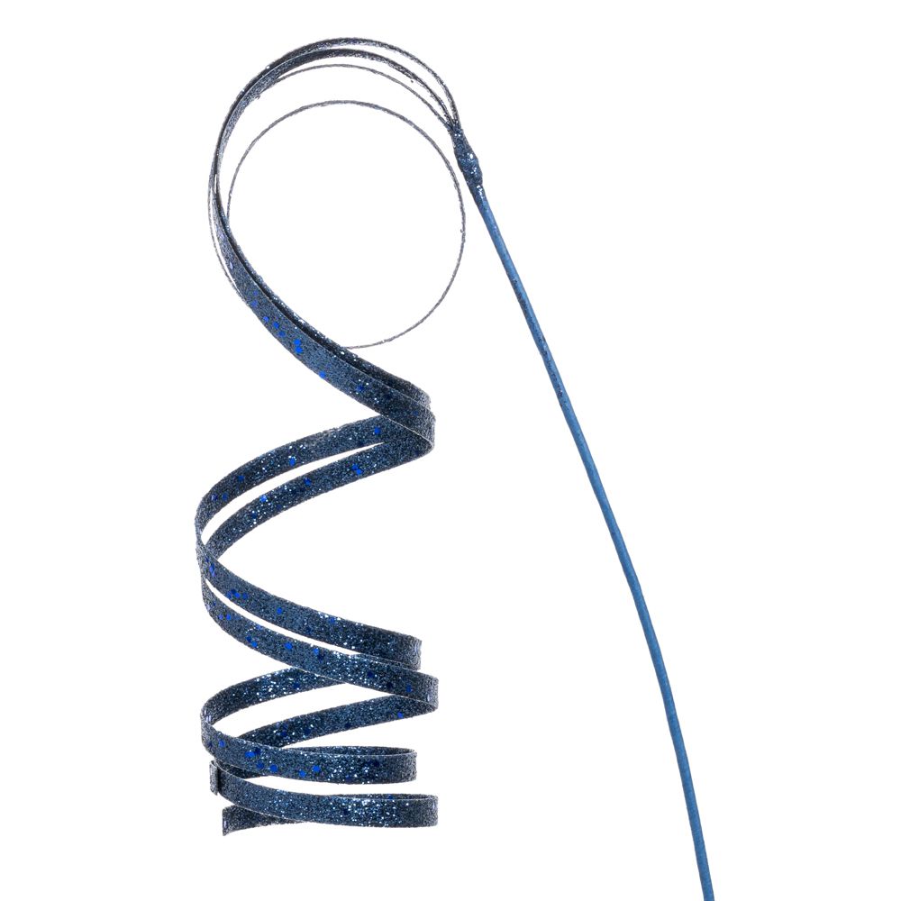 90385 ΜΠΛΕ GLITTER TWISTED ΚΛΑΔΙ 50ΕΚ - Image 1