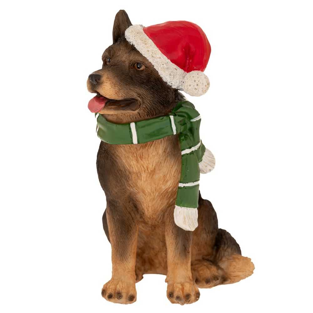 90725 ΚΑΦΕ ΚΑΘΙΣΤΟΣ ΣΚΥΛΟΣ ΜΕ ΚΟΚΚΙΝΟ ΣΚΟΥΦΟ 9,5Χ8Χ12,5ΕΚ - Image 1