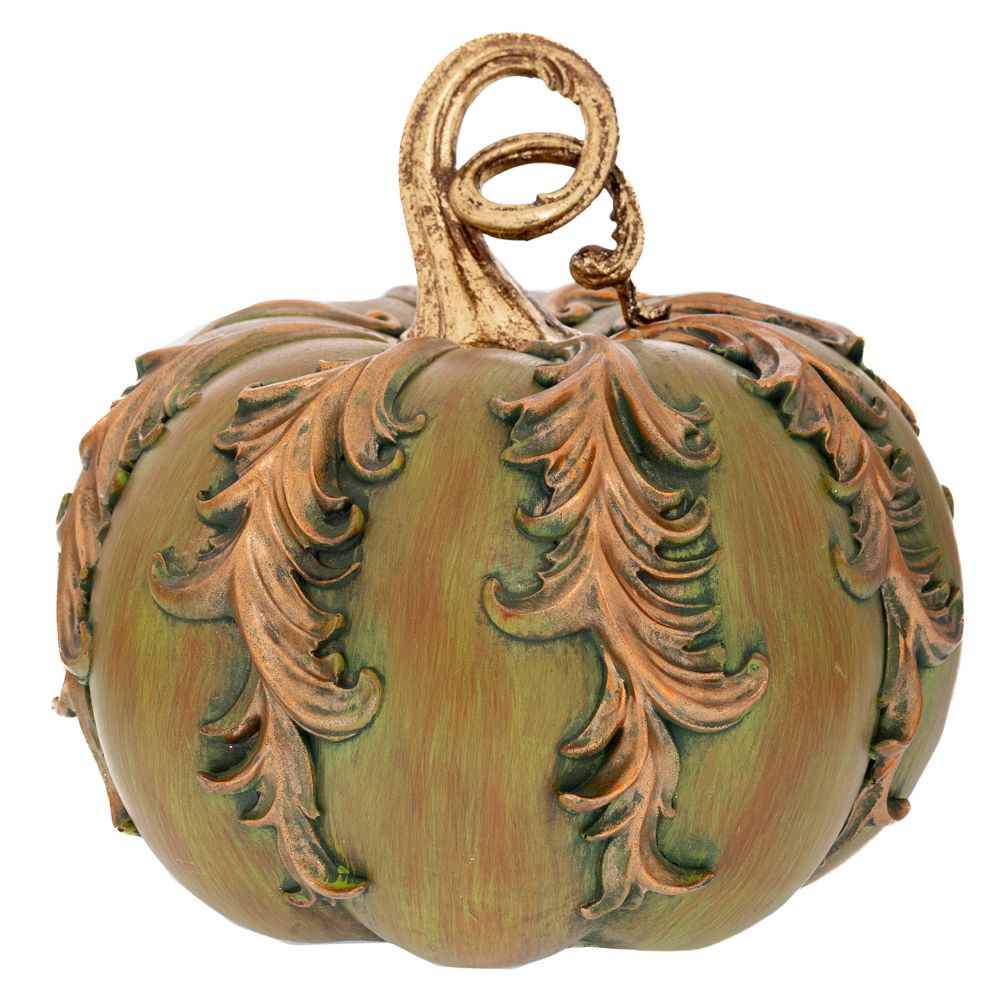 90801 ΠΡΑΣΙΝΗ ΑΝΑΓΛΥΦΗ ΠΟΛΥΡΕΖΙΝ ΚΟΛΟΚΥΘΑ 23Χ23Χ21.5ΕΚ HALLOWEEN - Image 1