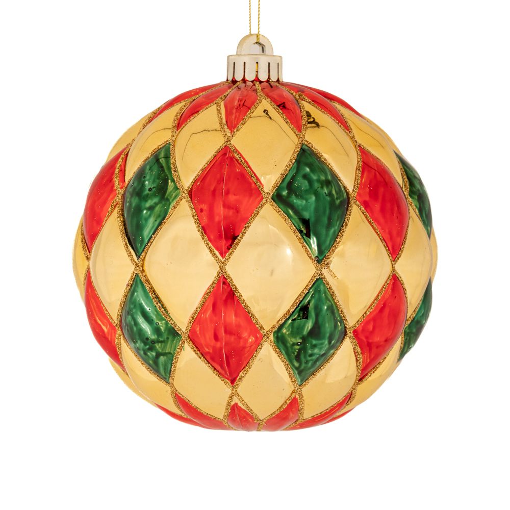 90973 ΚΟΚΚΙΝΗ ΠΡΑΣΙΝΗ ΓΥΑΛΙΣΤΕΡΗ ΠΛΑΣΤΙΚΗ ΜΠΑΛΑ ΜΕ ΣΧΕΔΙΟ 10ΕΚ - Image 1