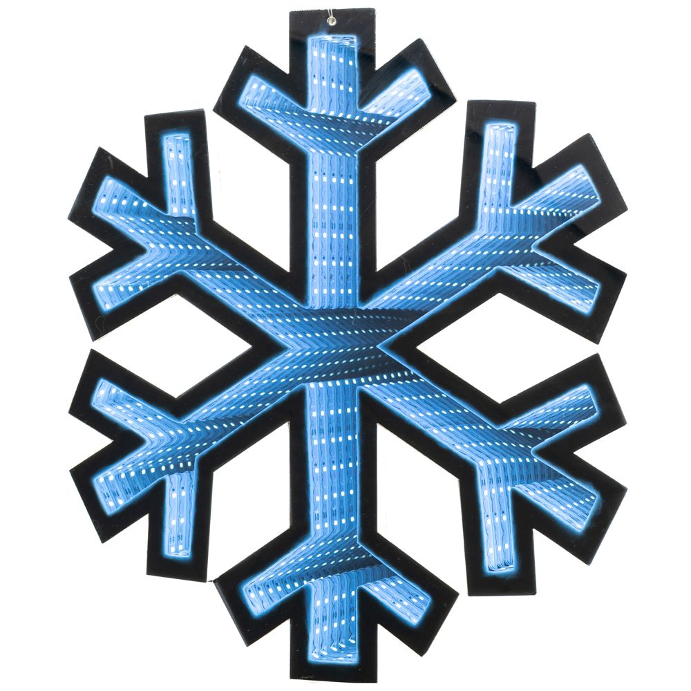 91462 INFINITY ΦΩΤΙΖΟΜΕΝΗ ΚΡΕΜΑΣΤΗ ΧΙΟΝΟΝΙΦΑΔΑ 55Χ60ΕΚ ΔΙΠΛΗΣ ΟΨΗΣ - Image 1