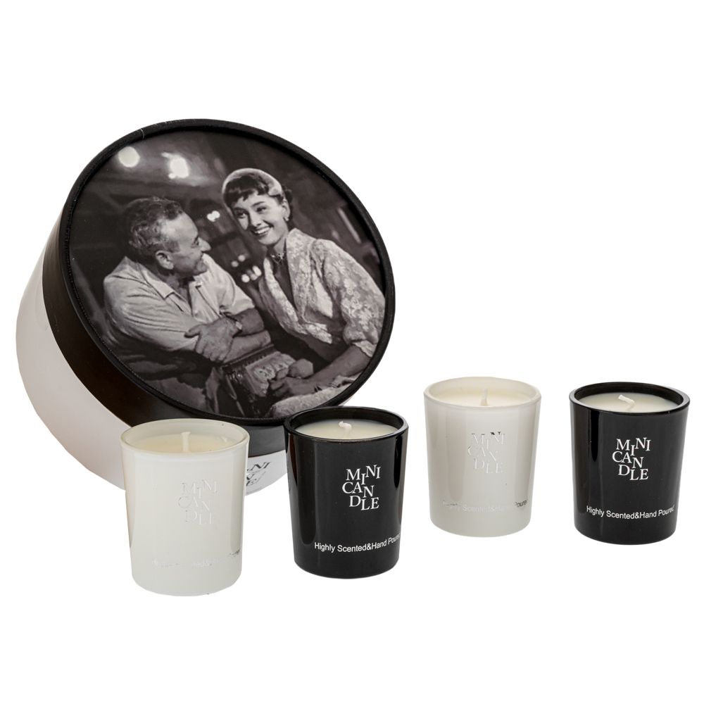 91549 ΣΕΤ 4 ΜΙΝΙ ΑΡΩΜΑΤΙΚΑ ΚΕΡΙΑ ΣΕ ΣΥΣΚΕΥΑΣΙΑ ΠΟΛΥΤΕΛΕΙΑΣ - Image 1