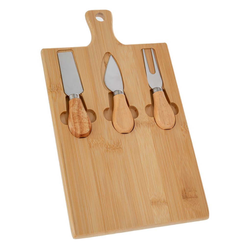 91920 BAMBOO ΔΙΣΚΟΣ ΣΕΡΒΙΡΙΣΜΑΤΟΣ ΤΥΡΙΩΝ ΜΕ 3 ΜΑΧΑΙΡΑΚΙΑ 33Χ19ΕΚ - Image 1