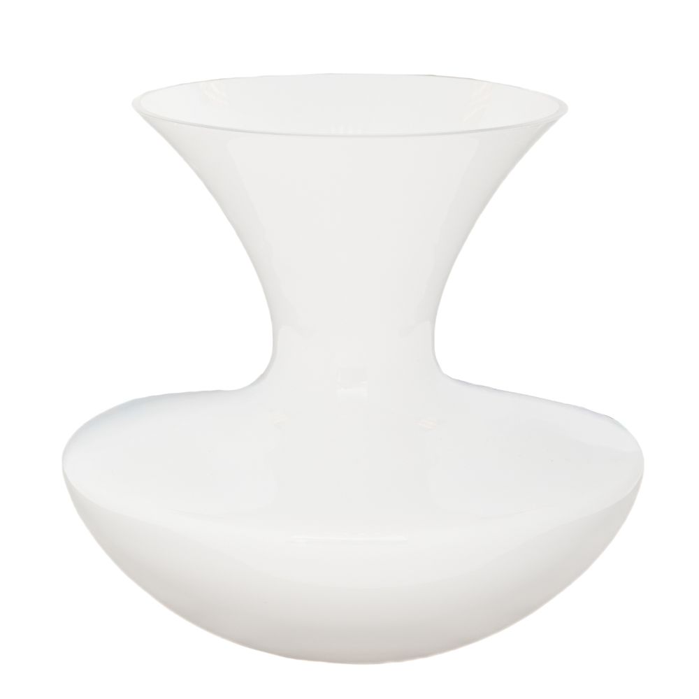 91984 ΛΕΥΚΟ ΓΥΑΛΙΝΟ ΒΑΖΟ Φ22Χ20ΕΚ - Image 1